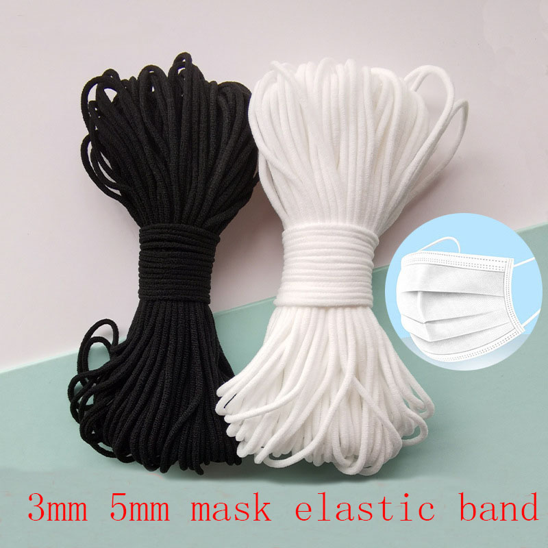 Milanaise Mesh Band - Cuerda elástica para máscara, banda elástica
