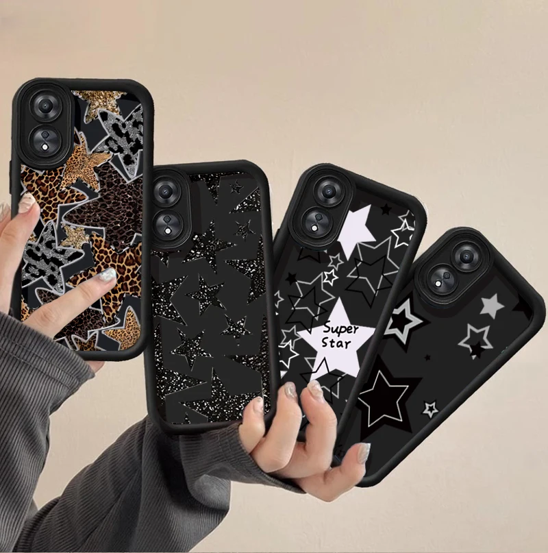 Vivo Y28 - Funda coreana bonita Y2k Star para