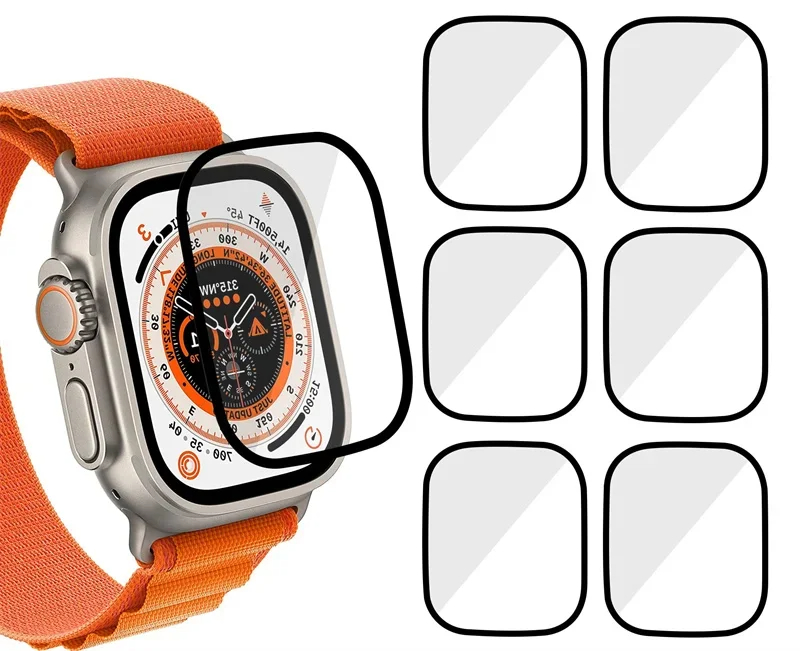 Watch Case Bumper - Protector de Pantalla 3D de Vidrio