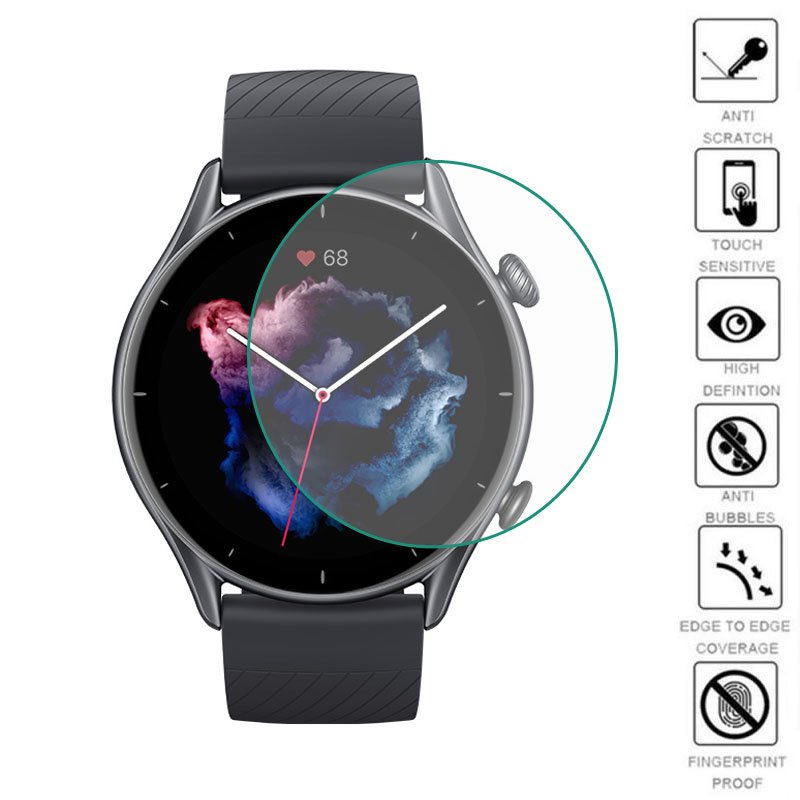 Amazfit Smartwatch Accessories - Cubierta completa de película protectora suave