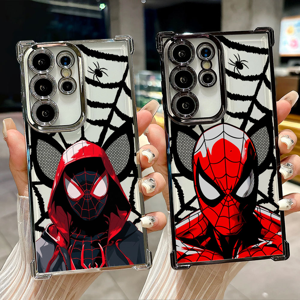 Samsung Galaxy S25 - Funda Spiderman Miles Morales Heroes para