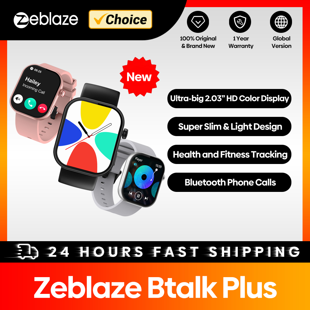 Smartwatch X12 - Nuevo reloj inteligente Zeblaze Btalk Plus
