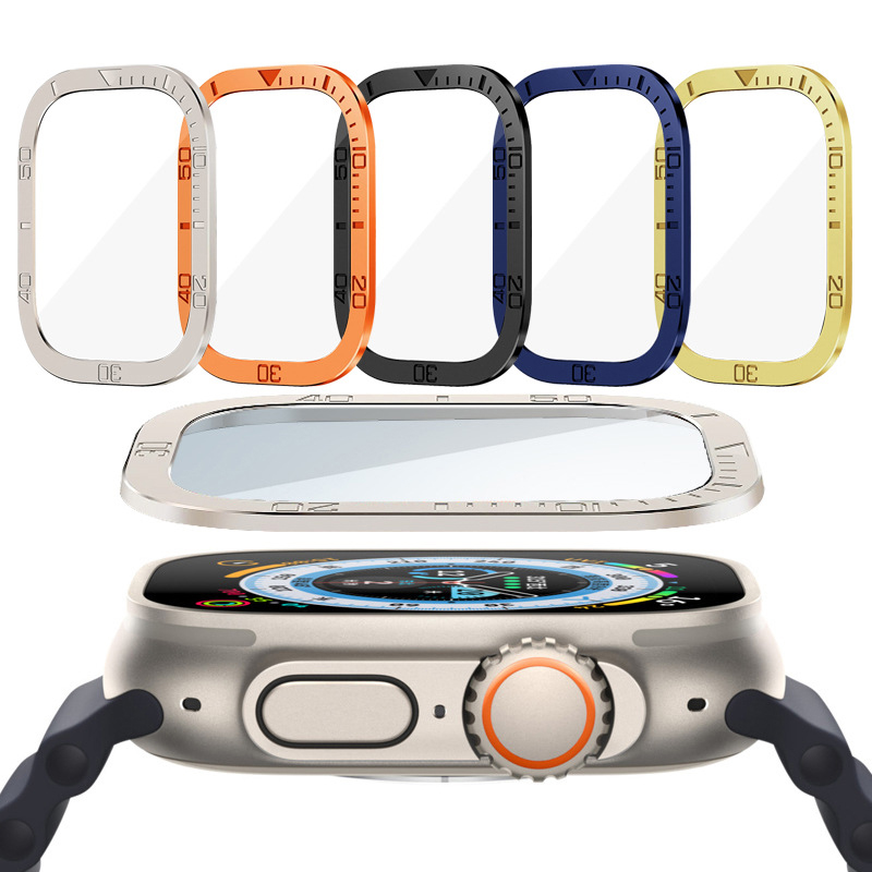 Watch Case Bumper - Vidrio templado para Apple Watch Ultra