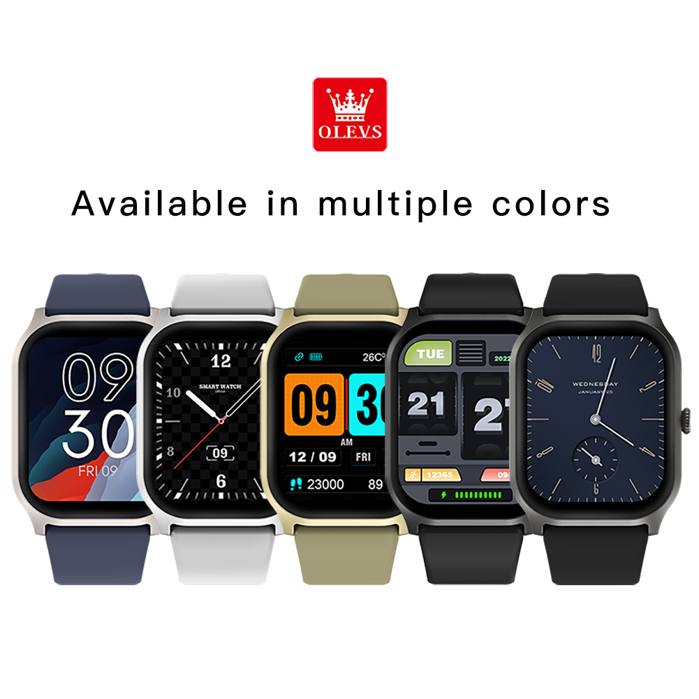 Smartwatch X12 - Reloj Inteligente OLEVS 8205, Original, Pantalla