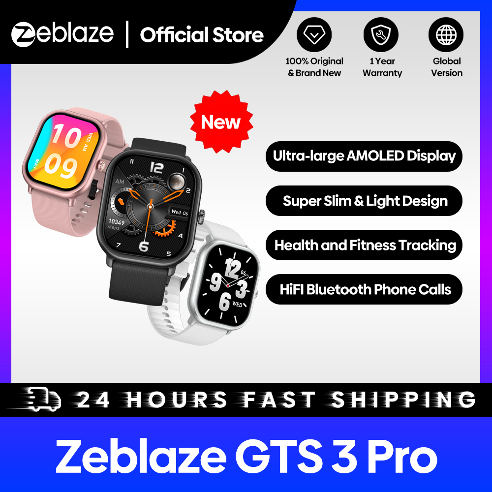 Smartwatch X12 - Nuevo reloj inteligente Zeblaze GTS 3