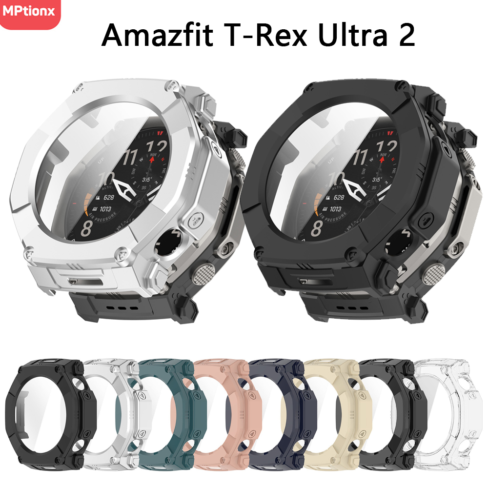 Amazfit Smartwatch Accessories - Funda de PC + cristal para