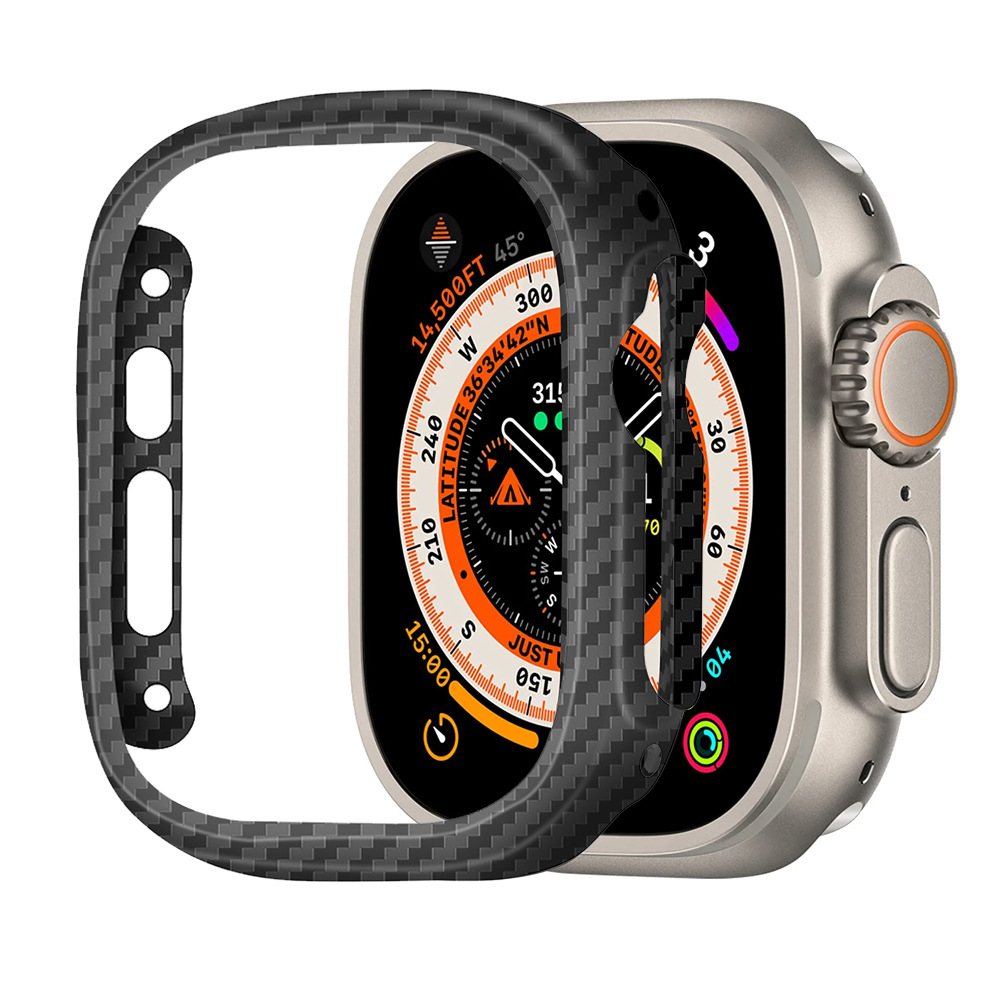 Watch Case Bumper - Funda fina de fibra de carbono