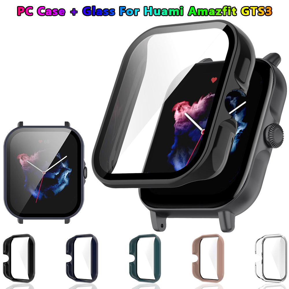 Amazfit Smartwatch Accessories - Funda + vidrio templado para Amazfit