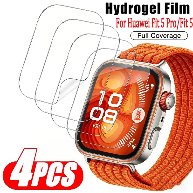 Huawei Smartwatch Accessories - Protector de pantalla de hidrogel HD