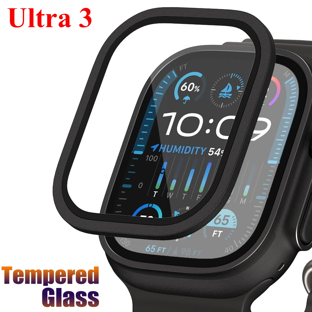 Watch Case Bumper - Película de vidrio templado para Apple