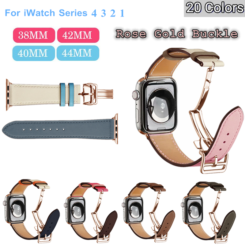 Smartwatch Accessories Shop - Correa de hebilla para Apple Watch,