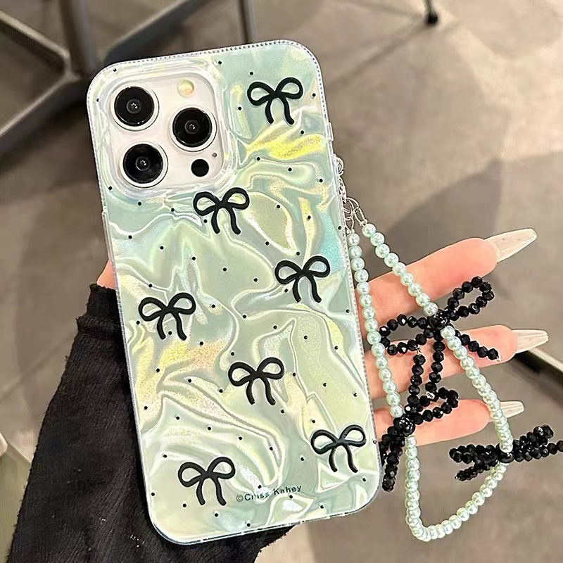 Realme Note 50 - Funda con lazo de perlas para