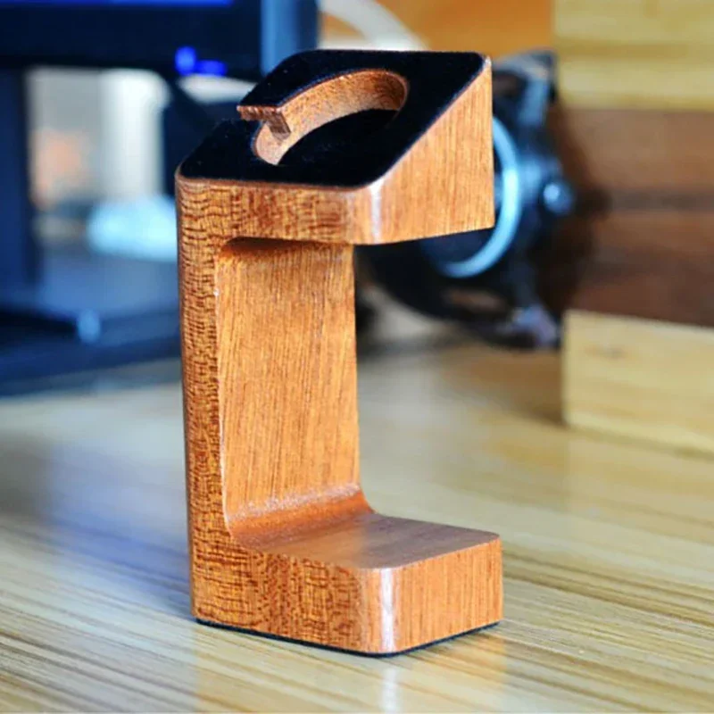 Soporte de madera para cargado - Apple Smartwatch Accessories reseña y precio