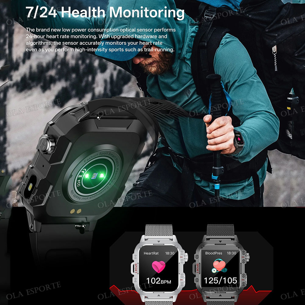 Reloj Inteligente Militar Resi - Smartwatch X12 reseña y precio