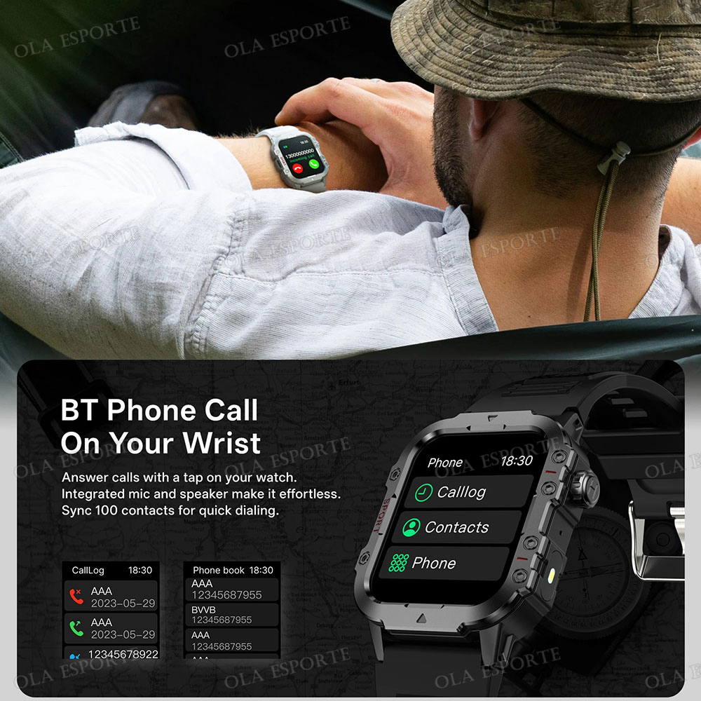 Reloj Inteligente Militar Resi - Smartwatch X12 reseña y precio