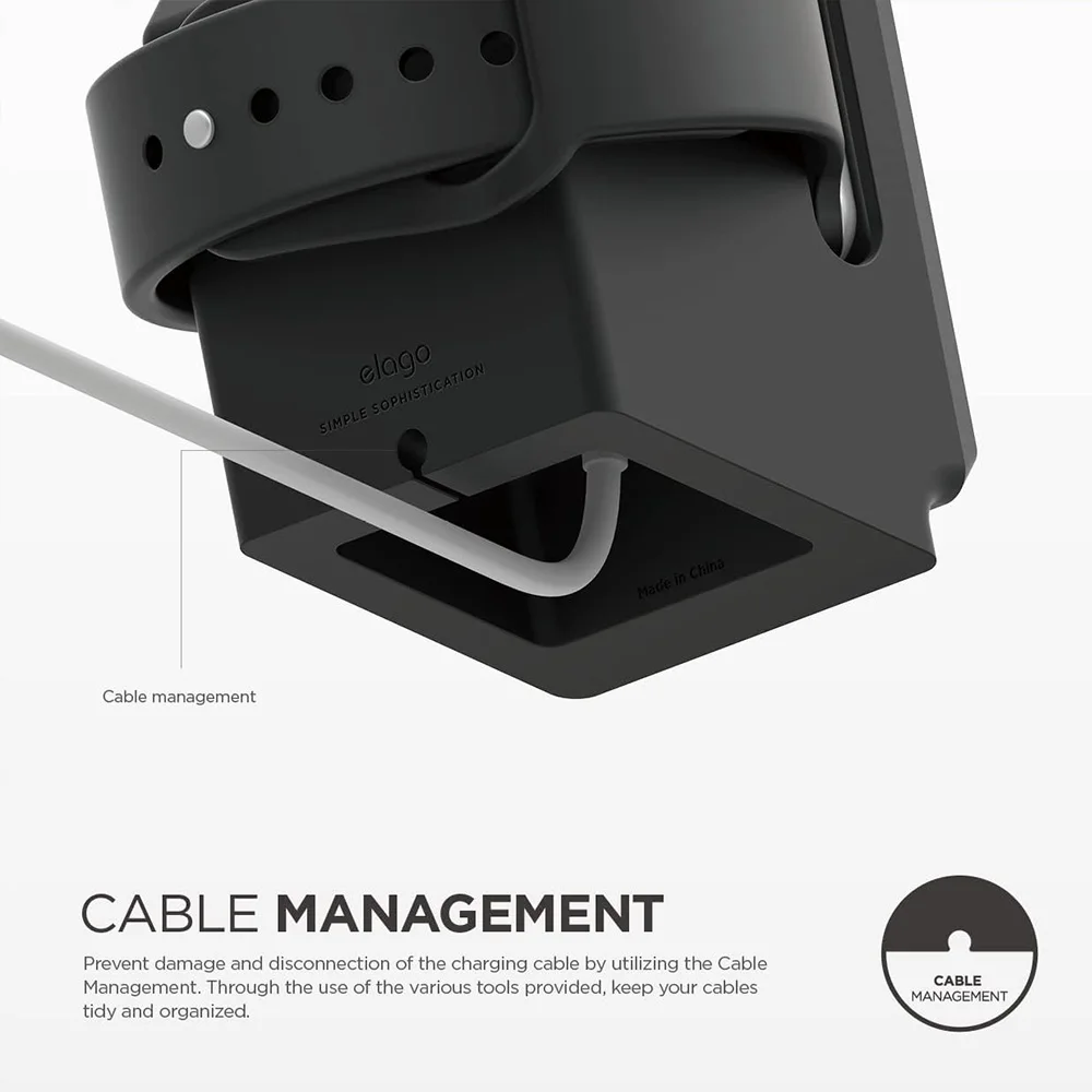Soporte de cargador de silicon - Watch Charging Dock reseña y precio