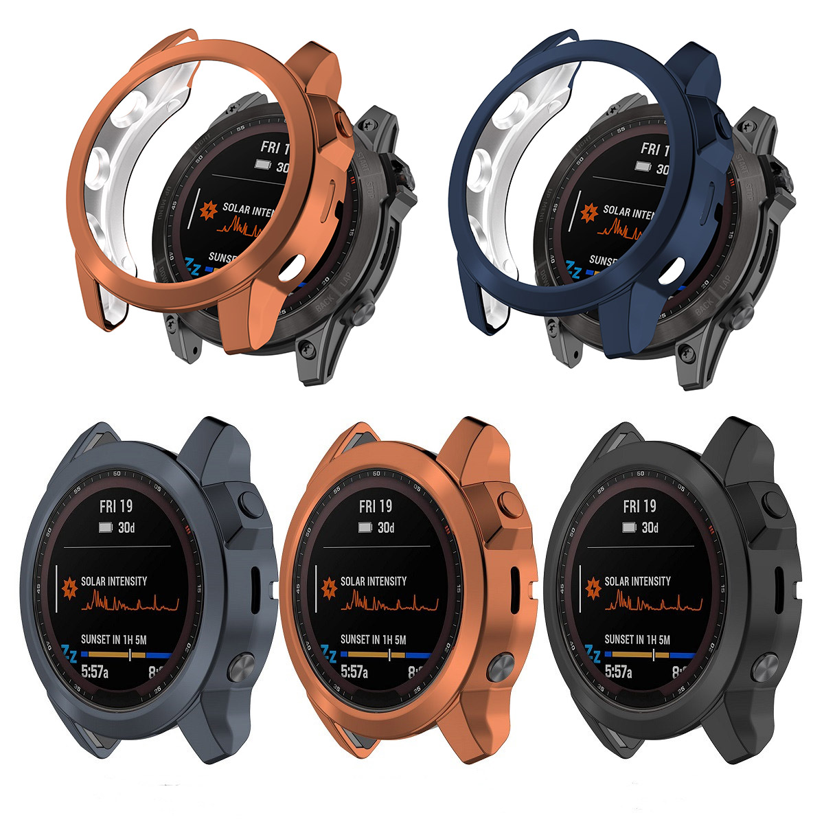 Funda protectora para reloj in - Garmin Smartwatch Accessories reseña y precio