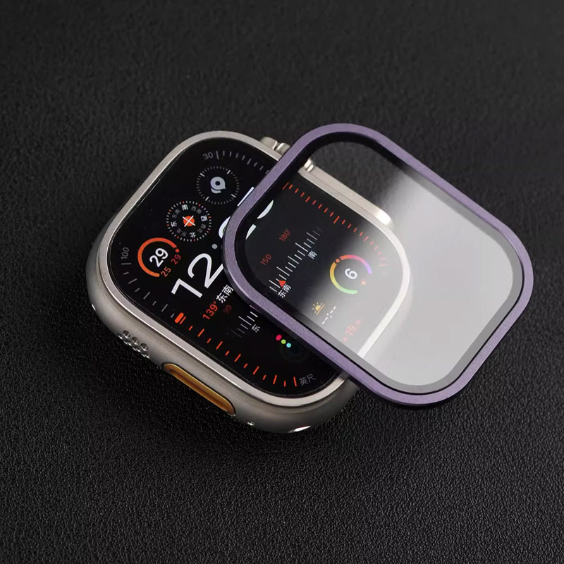 Vidrio templado para Apple Wat - Watch Case Bumper reseña y precio