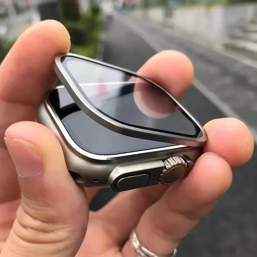 Vidrio templado para Apple Wat - Watch Case Bumper reseña y precio