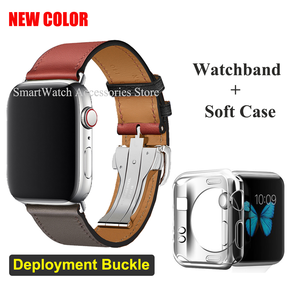 Correa de cuero con hebilla pa - Smartwatch Accessories Shop reseña y precio