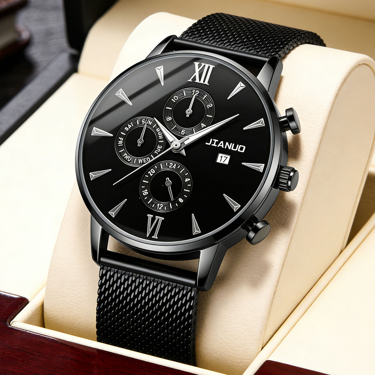 Reloj de Cuarzo Casual Moderno - Stainless Mesh Band reseña y precio