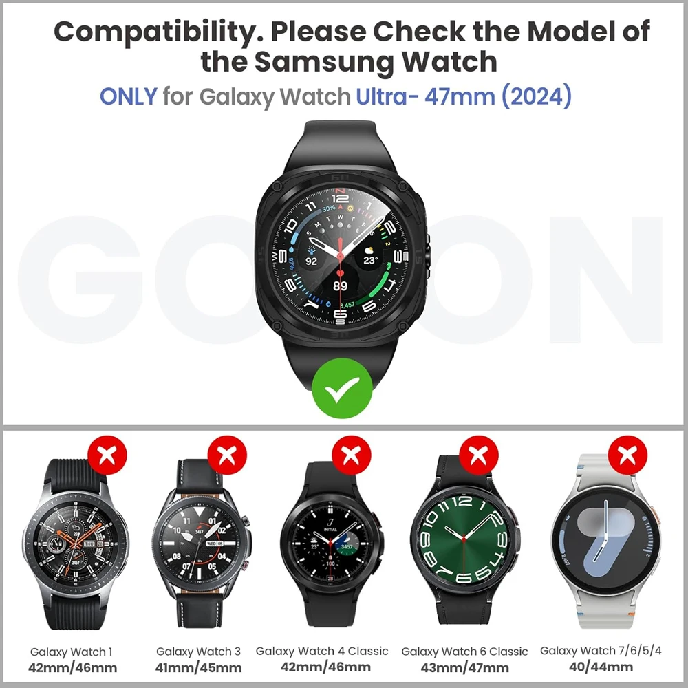 Vidrio + funda para Samsung Ga - Watch Case Bumper reseña y precio