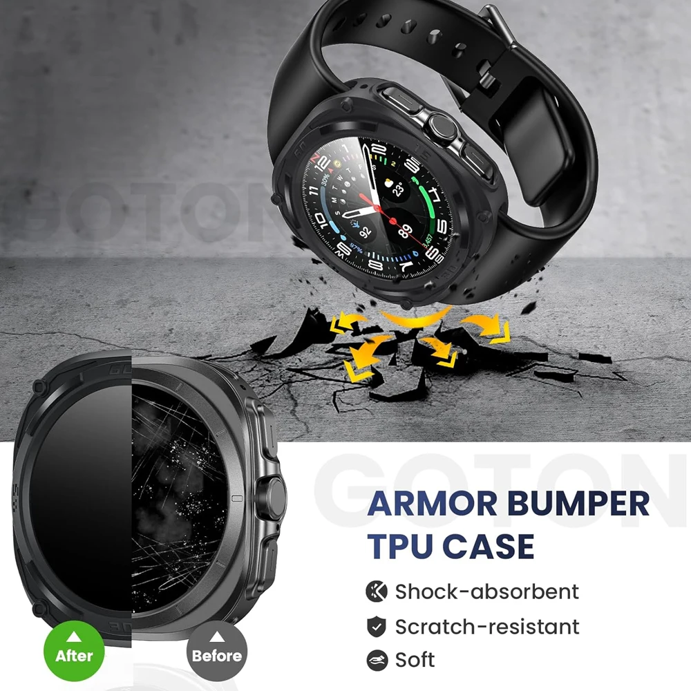 Vidrio + funda para Samsung Ga - Watch Case Bumper reseña y precio