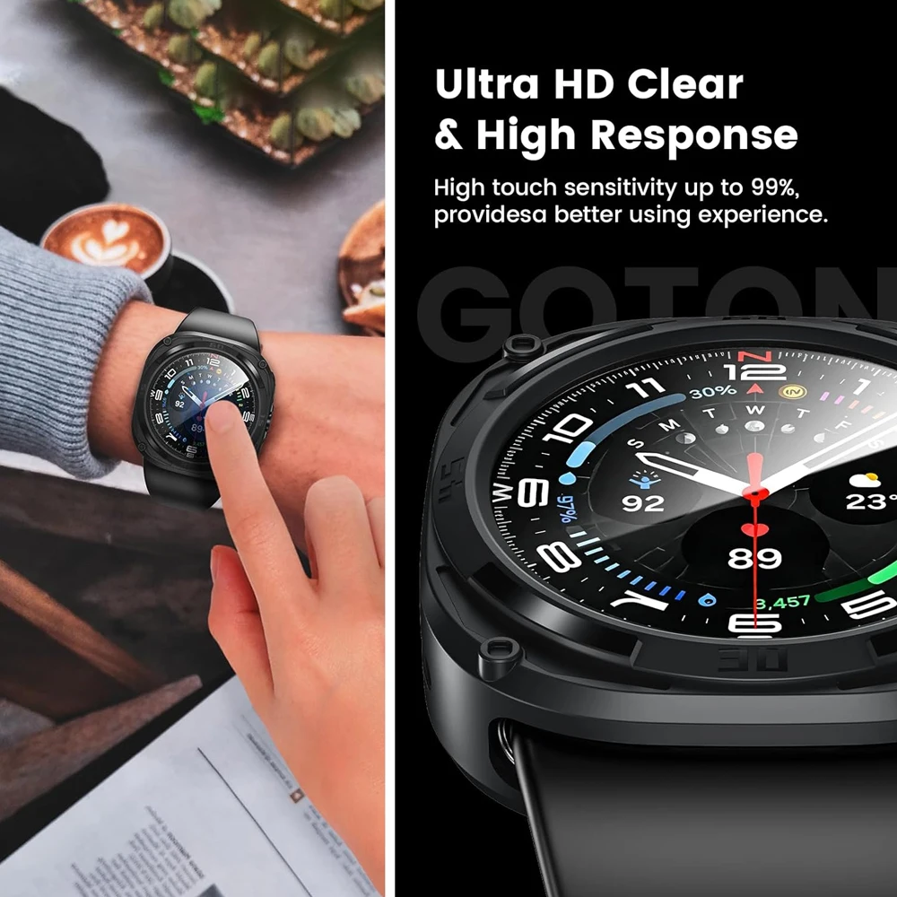 Vidrio + funda para Samsung Ga - Watch Case Bumper reseña y precio