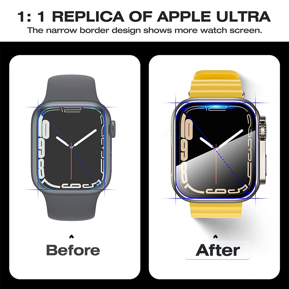 Cambio a Ultra 49mm Protector  - Apple Smartwatch Accessories reseña y precio