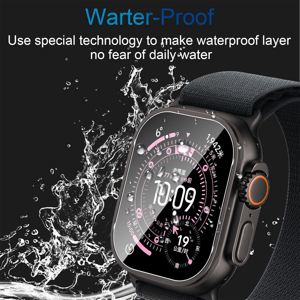 Vidrio templado para Apple Wat - Watch Case Bumper reseña y precio