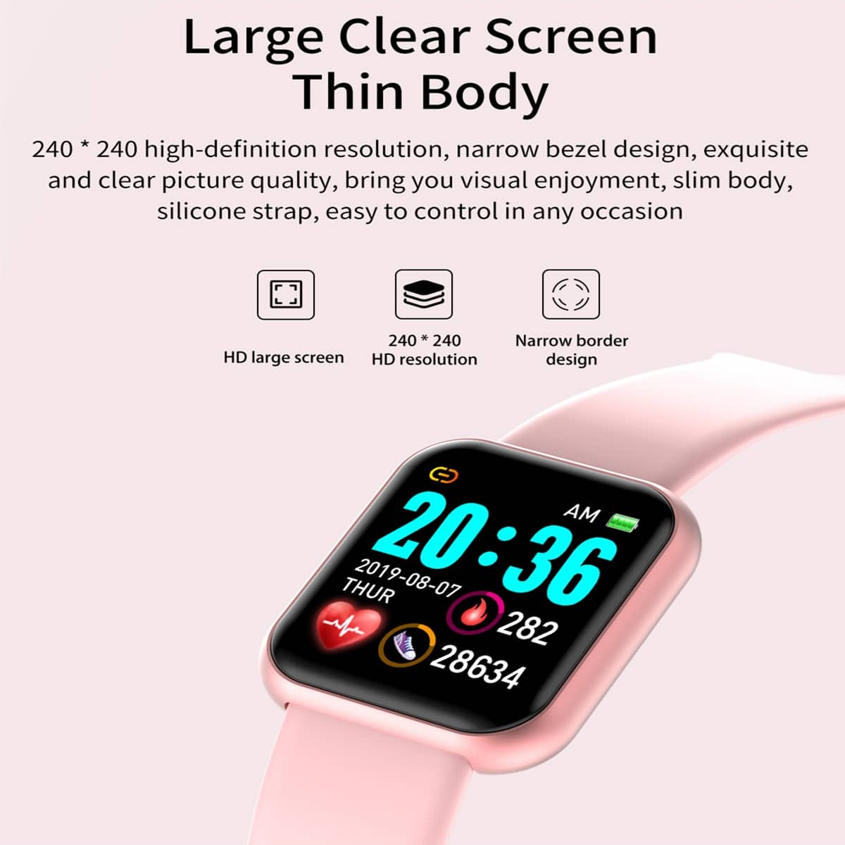 Reloj inteligente Y68 D20 para - Smartwatch X12 reseña y precio