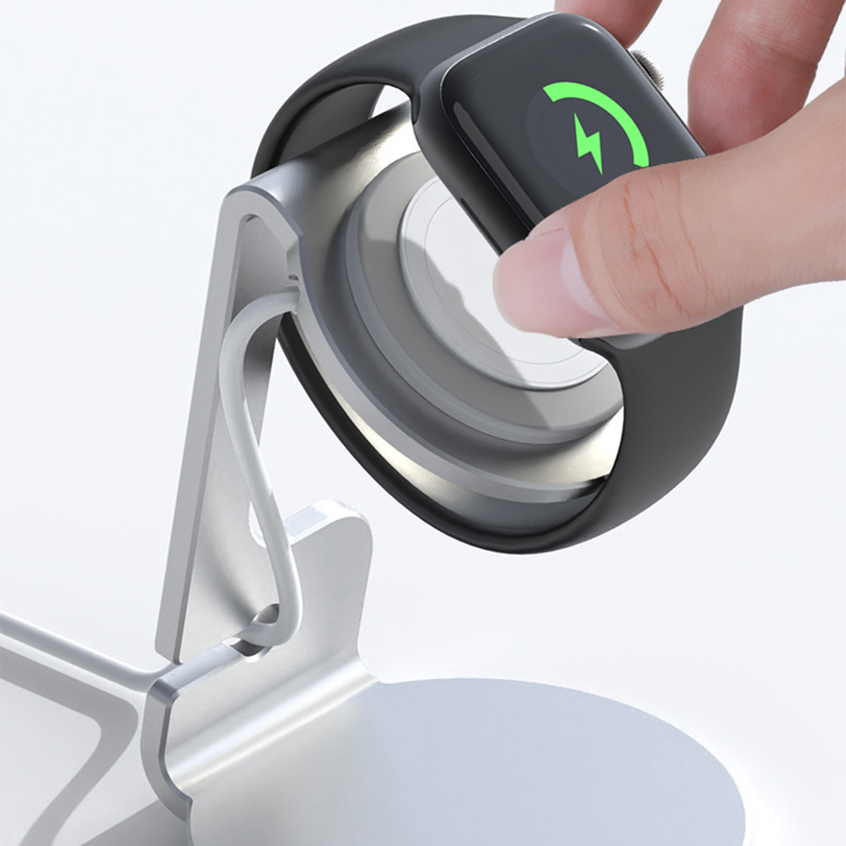Soporte de aluminio para estac - Watch Charging Dock reseña y precio