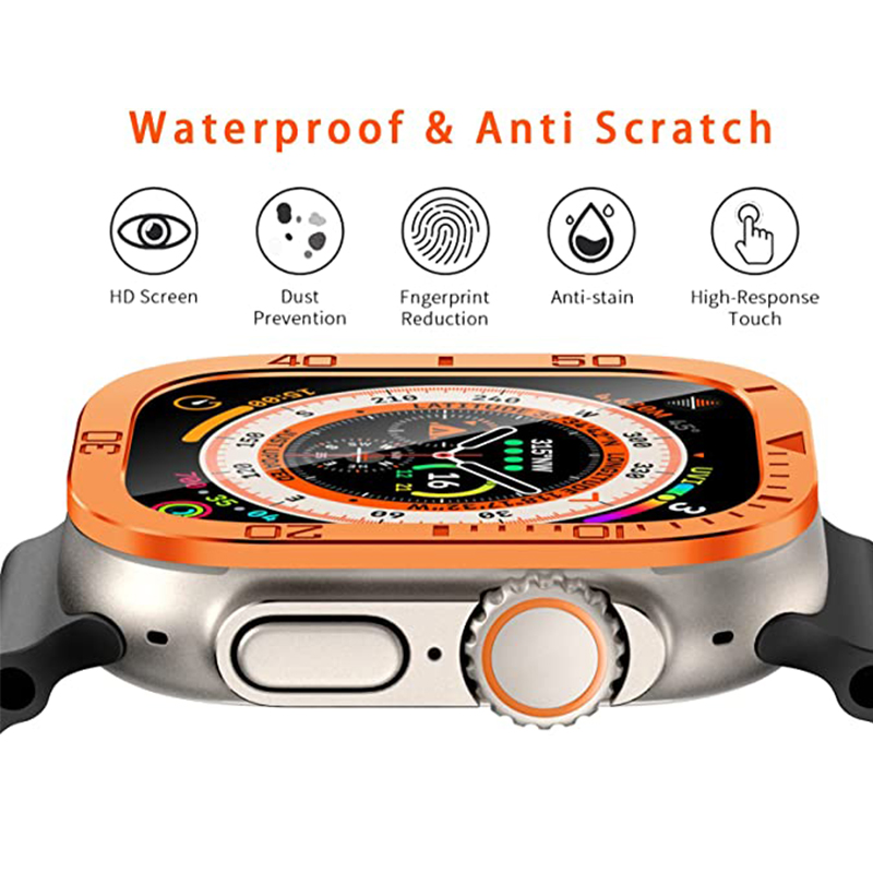Vidrio templado para Apple Wat - Watch Case Bumper reseña y precio