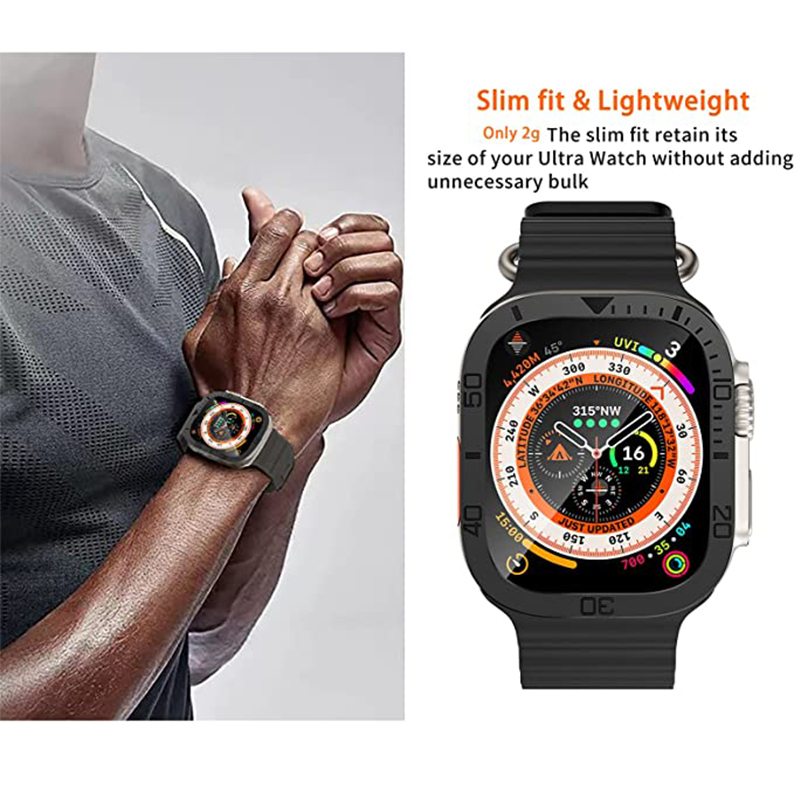 Vidrio templado para Apple Wat - Watch Case Bumper reseña y precio