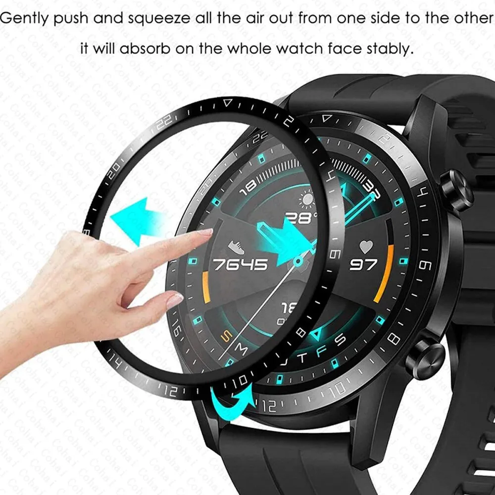 Vidrio templado con borde curv - Titan Smartwatch Accessories reseña y precio