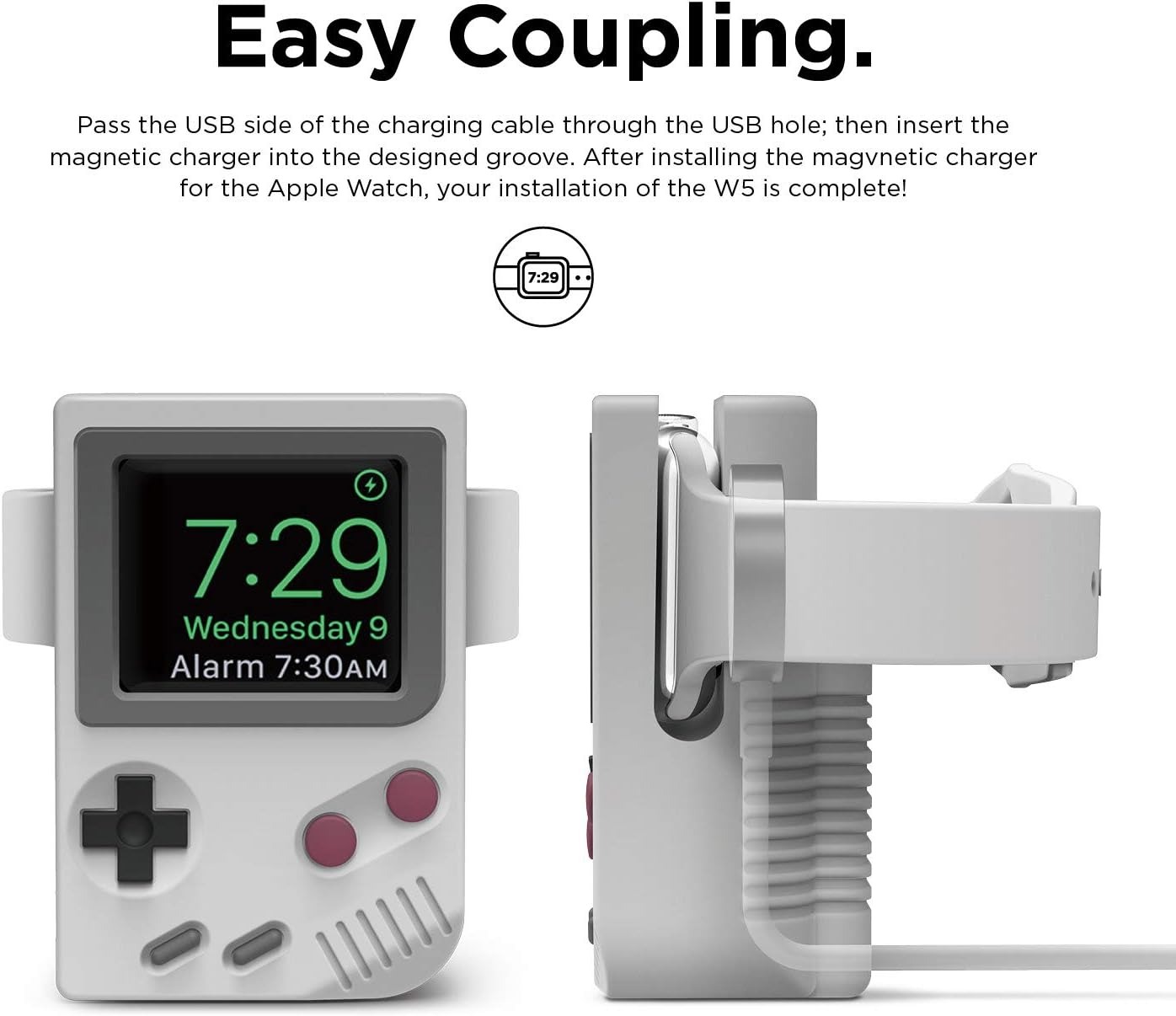 Soporte de Silicona para Carga - Watch Charging Dock reseña y precio