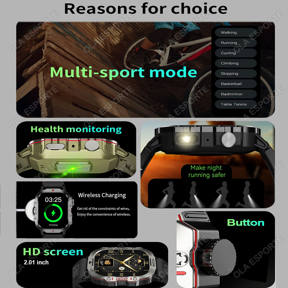 Reloj Inteligente Militar 2026 - Smartwatch X12 reseña y precio