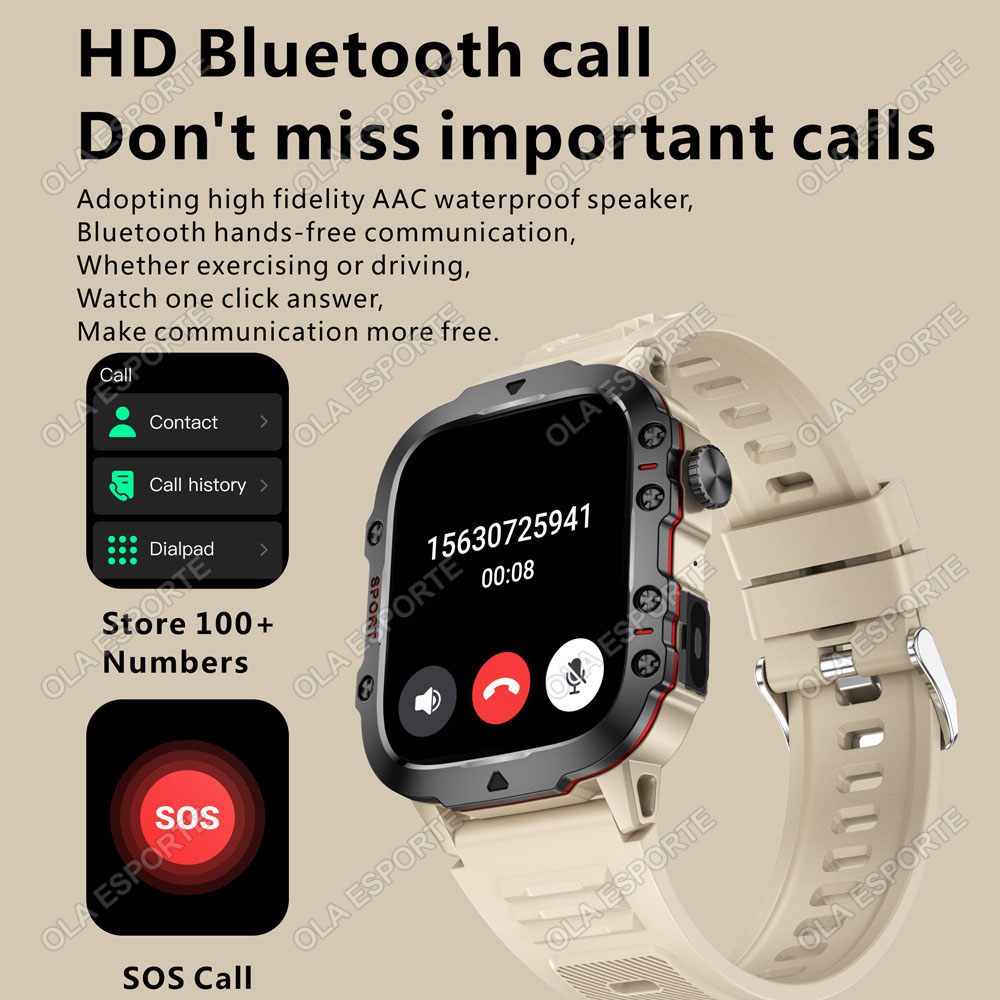 Reloj Inteligente Militar 2026 - Smartwatch X12 reseña y precio