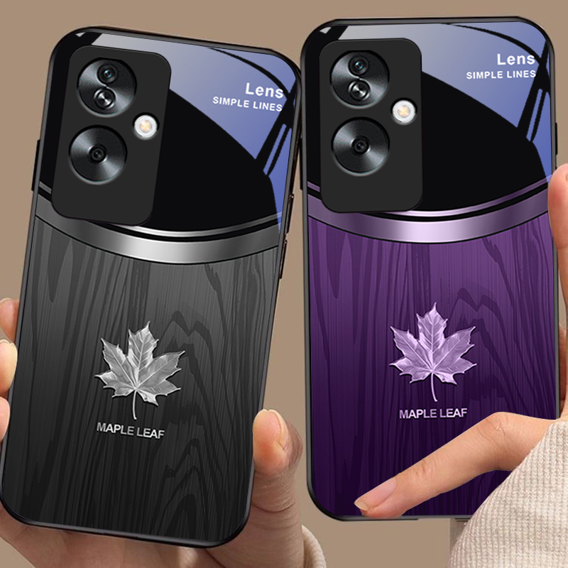 Hoja de arce de grano de mader - Realme Note 50 reseña y precio