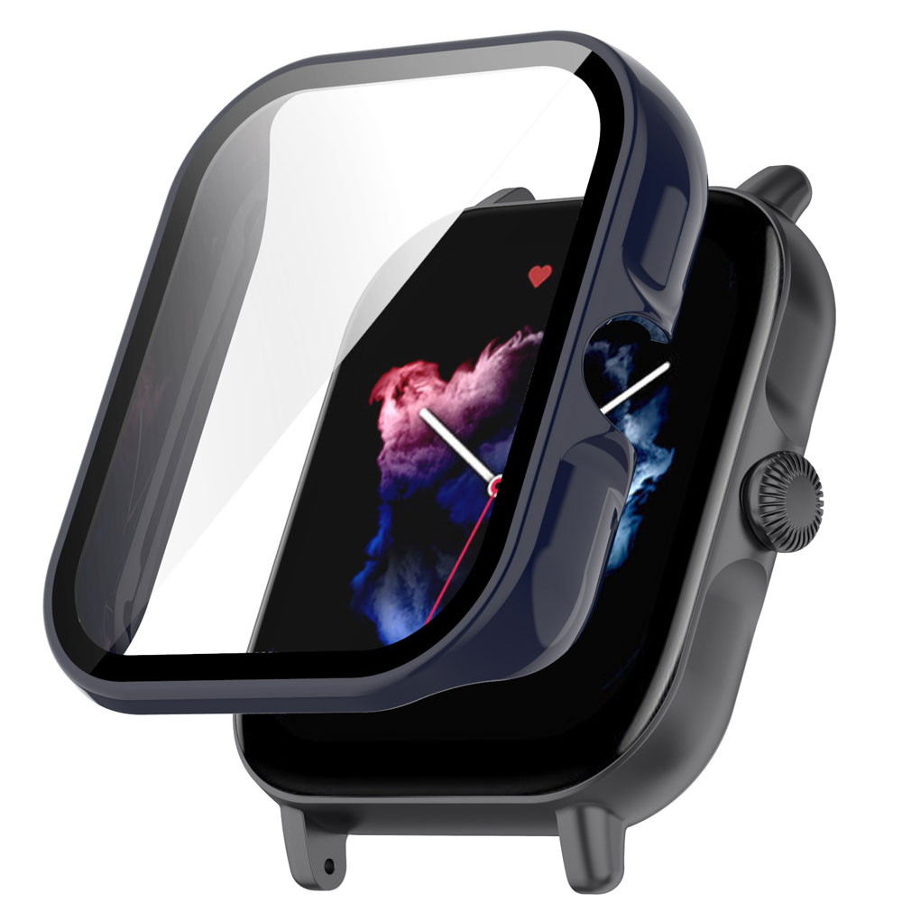 Funda + vidrio templado para A - Amazfit Smartwatch Accessories reseña y precio