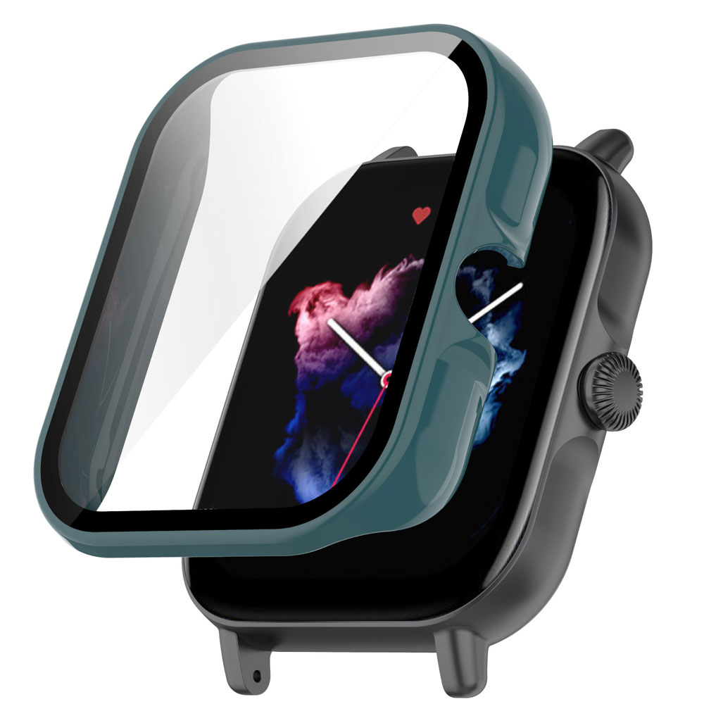 Funda + vidrio templado para A - Amazfit Smartwatch Accessories reseña y precio