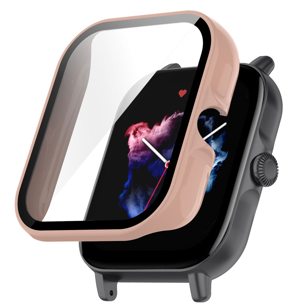 Funda + vidrio templado para A - Amazfit Smartwatch Accessories reseña y precio