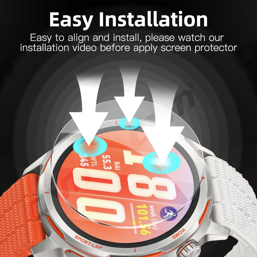 Vidrio templado 9H para Huawei - Titan Smartwatch Accessories reseña y precio