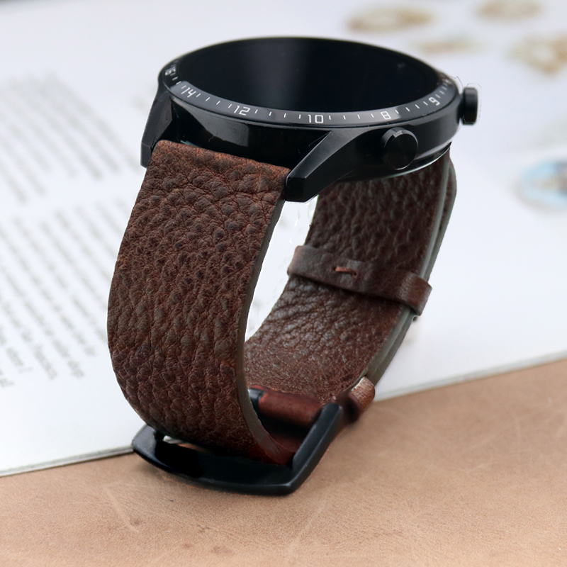Correa de cuero para reloj, pu - Smartwatch Accessories Shop reseña y precio