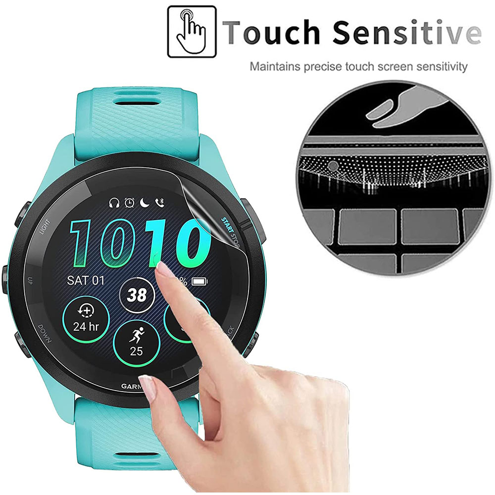 Película protectora de hidroge - Garmin Smartwatch Accessories reseña y precio
