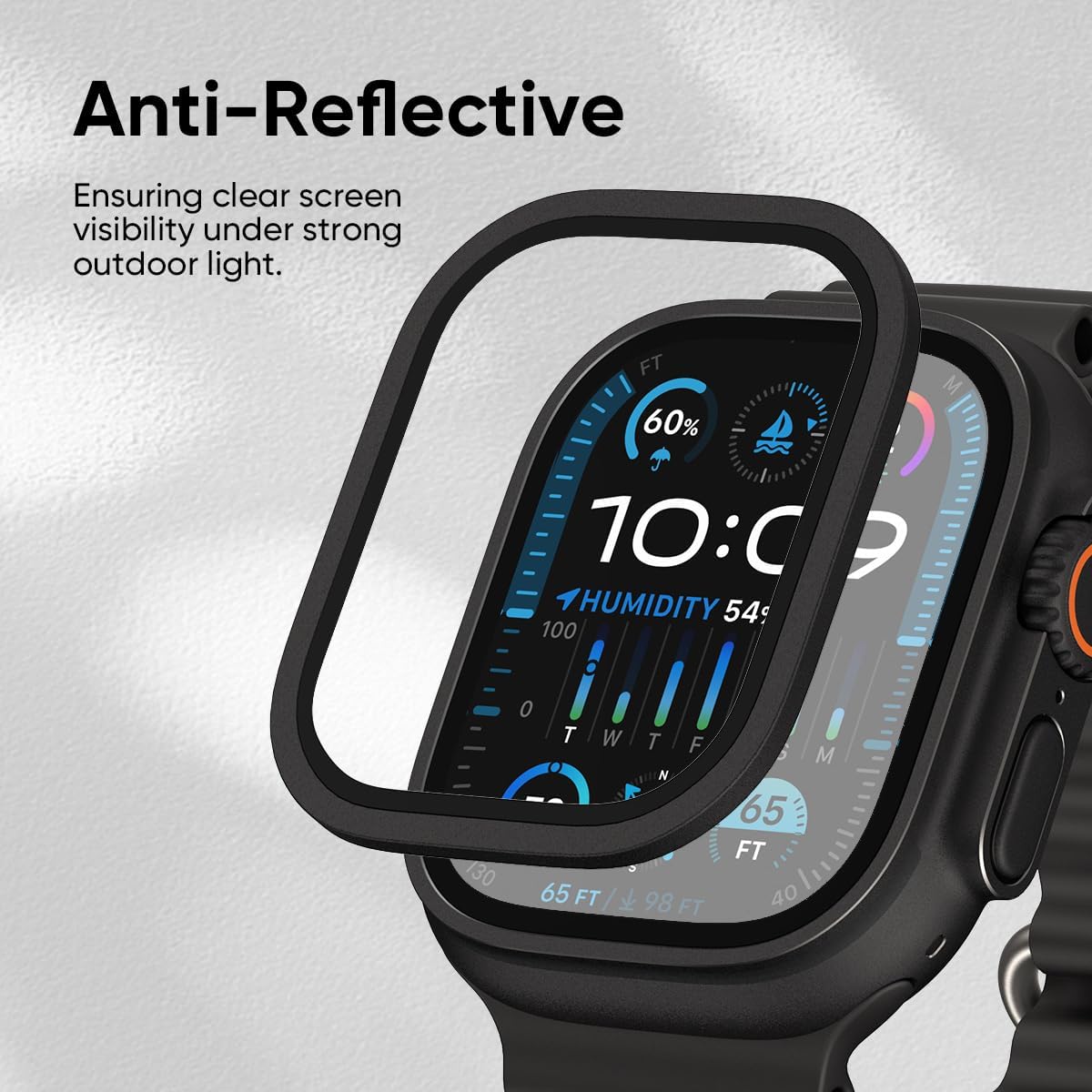 Película de vidrio templado pa - Watch Case Bumper reseña y precio
