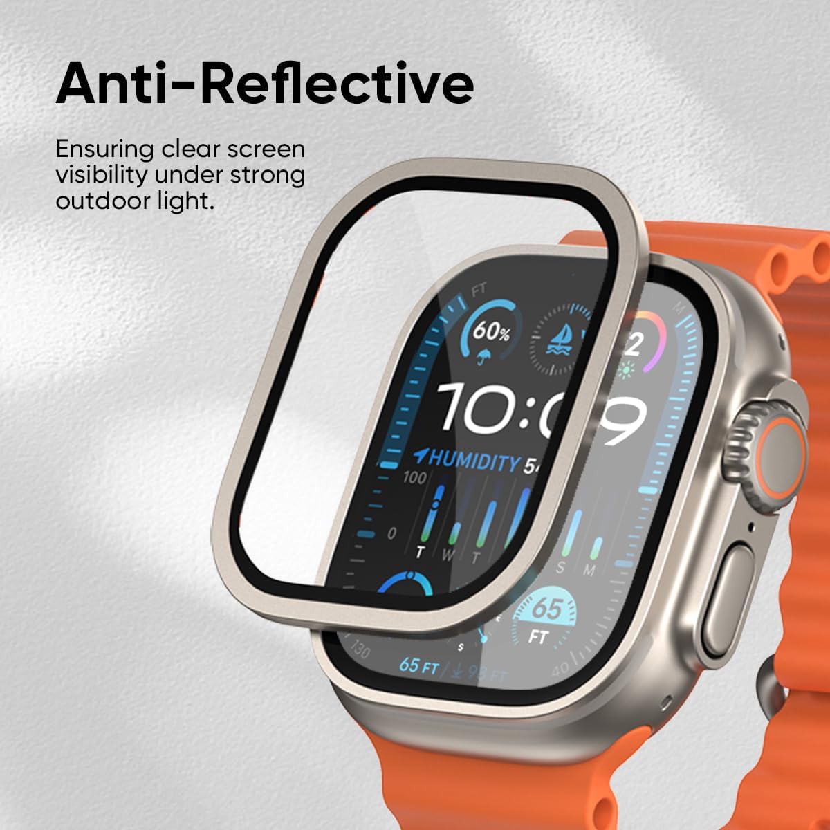 Película de vidrio templado pa - Watch Case Bumper reseña y precio
