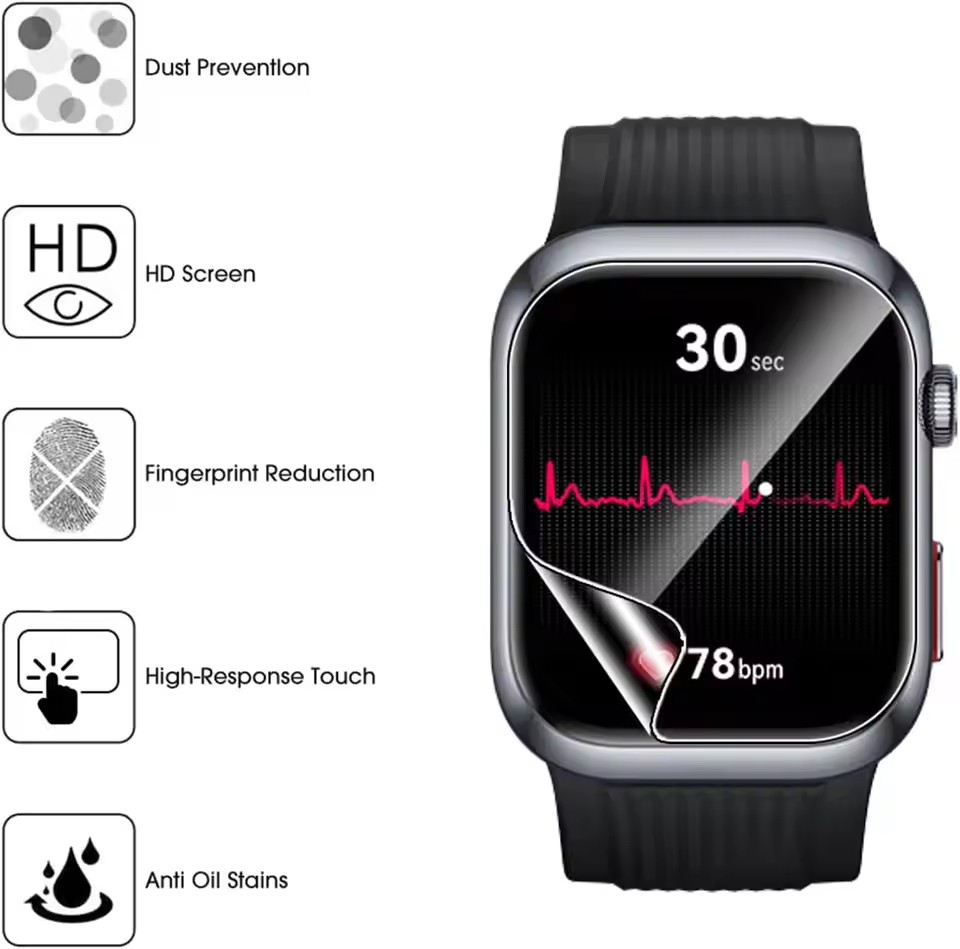Películas de hidrogel de TPU p - Huawei Smartwatch Accessories reseña y precio