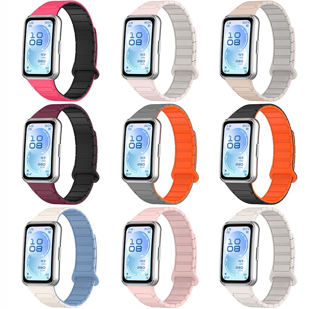 Correa de silicona magnética d - Smartwatch Watch Accessories reseña y precio